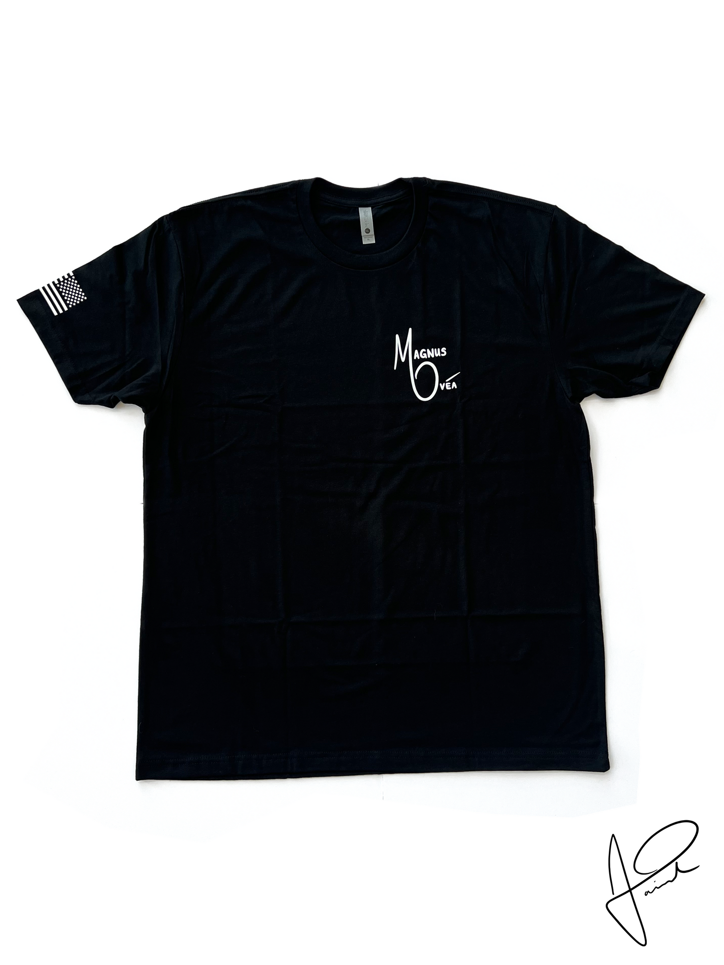M O MAGNUS OVĒA - Left Chest Shirt